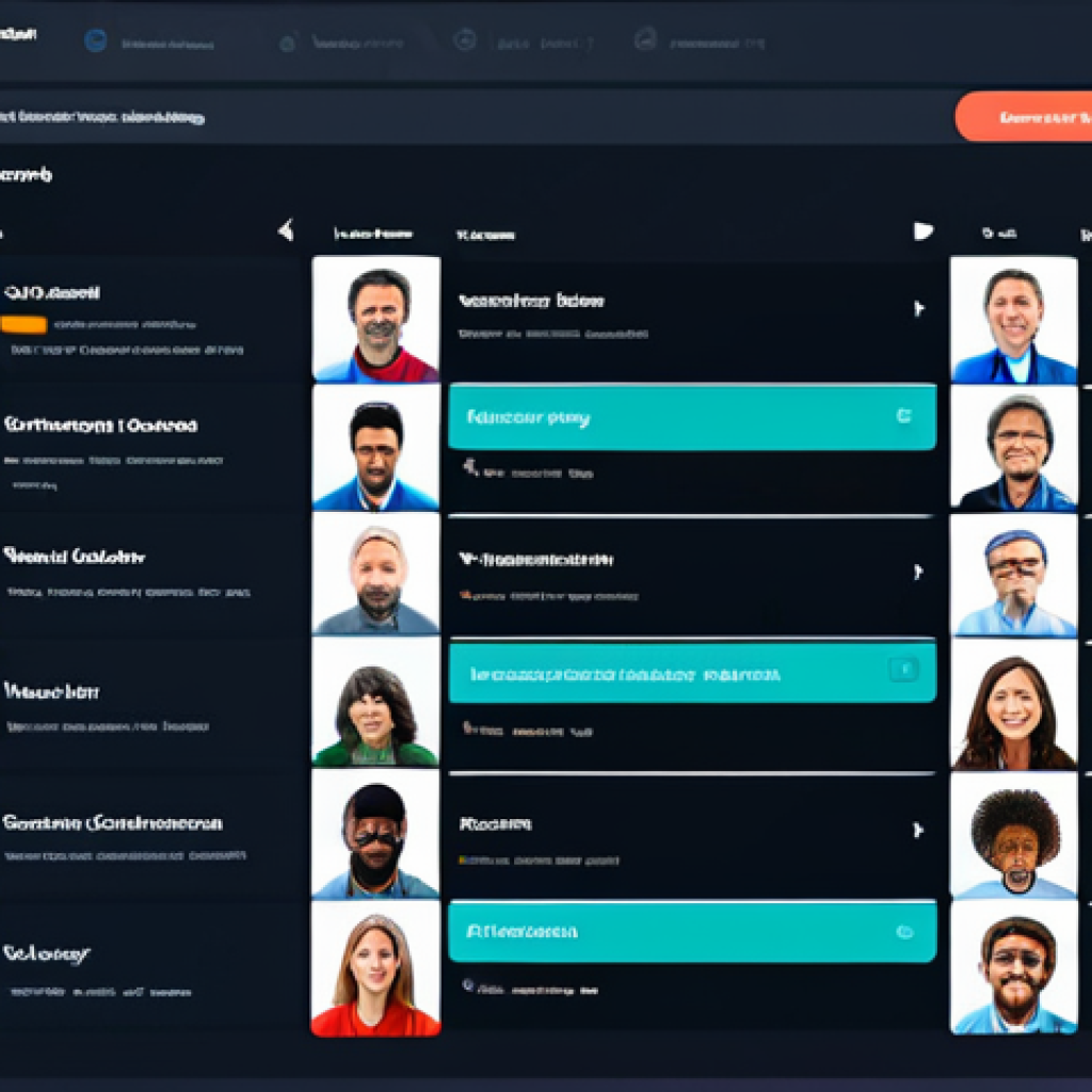 **
"A vibrant, bustling online community forum interface. Avatars of diverse video content creators are visible, engaging in discussions. The interface includes options for sharing content, asking questions, and offering support. Bright and friendly color scheme. safe for work, appropriate content, fully clothed, professional, well-lit, perfect anatomy, correct proportions, family-friendly."
**